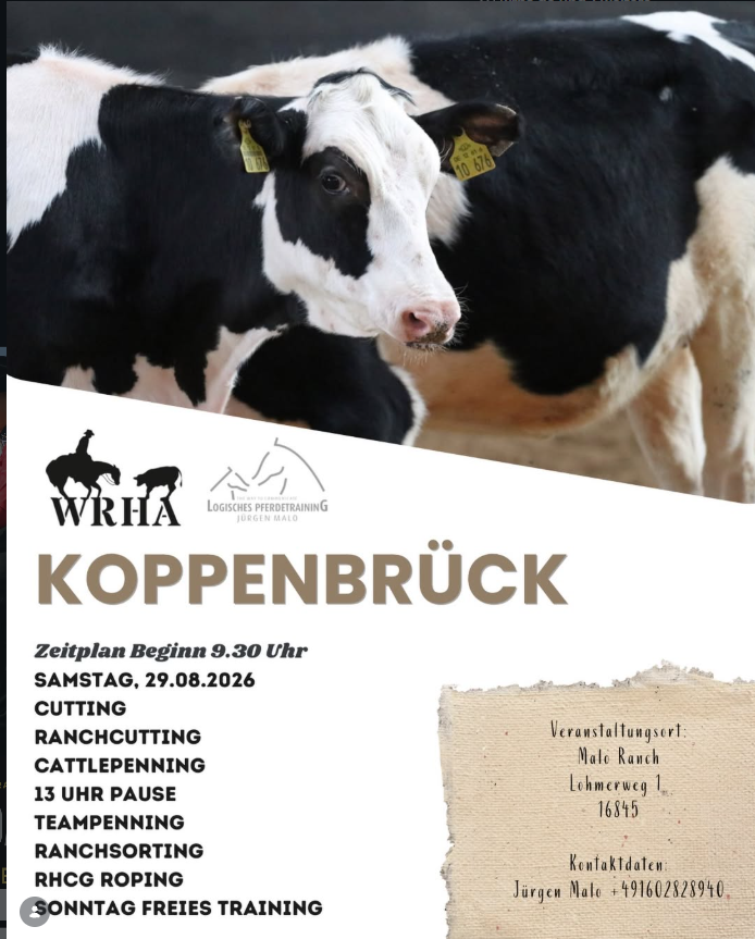 3. WRHA 2026 Turnier auf der Malo Ranch